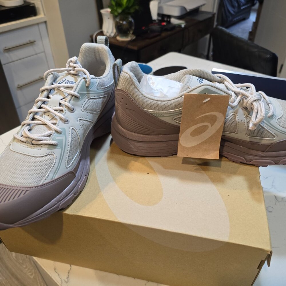 ASICS GEL-VENTURE 6 SHIELD 1203A474 500 Oyster Grey Sports Style MENS 10.5 NEW - Picture 3 of 15